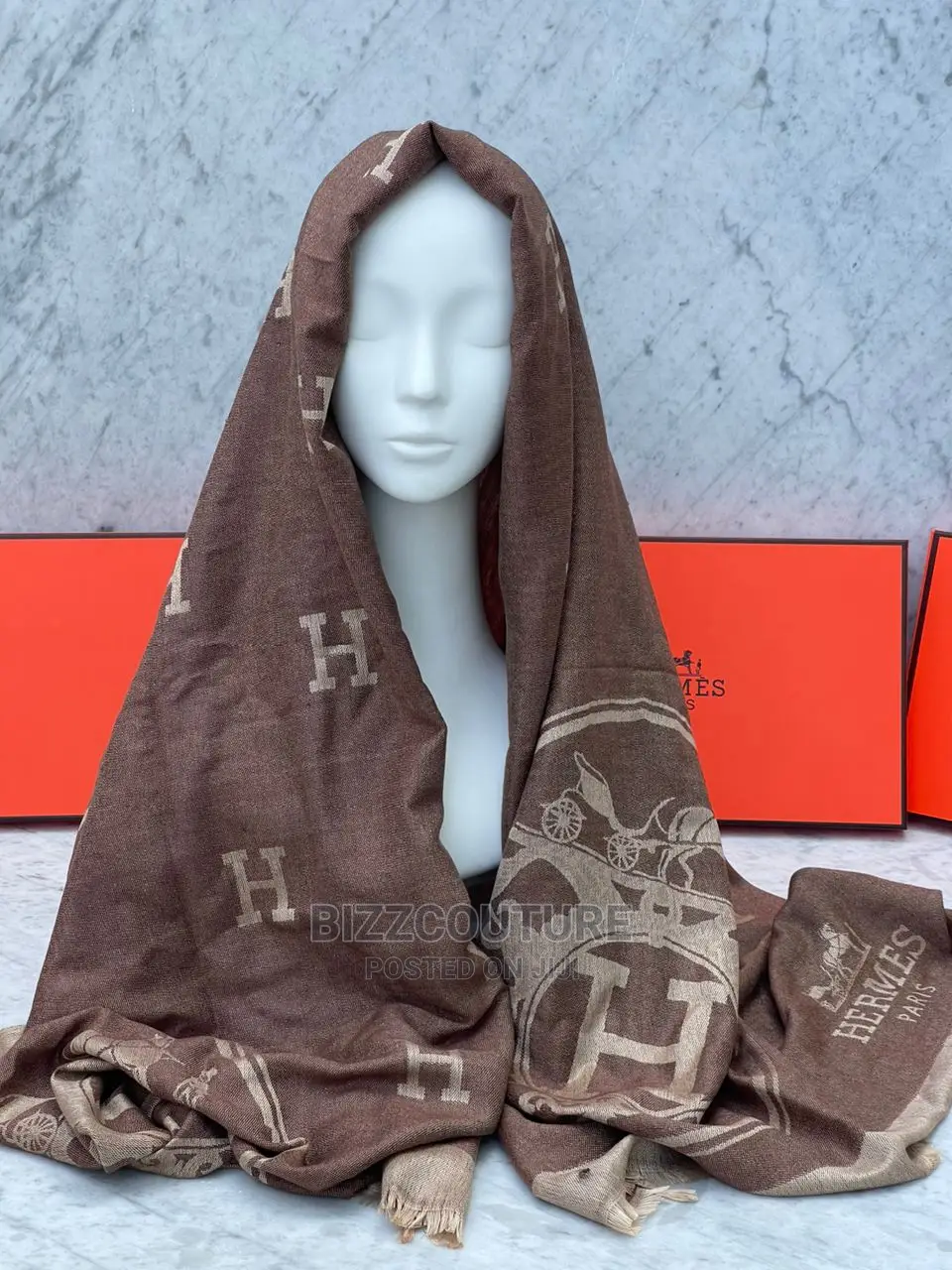 Original HERMES Scarf Available in Store