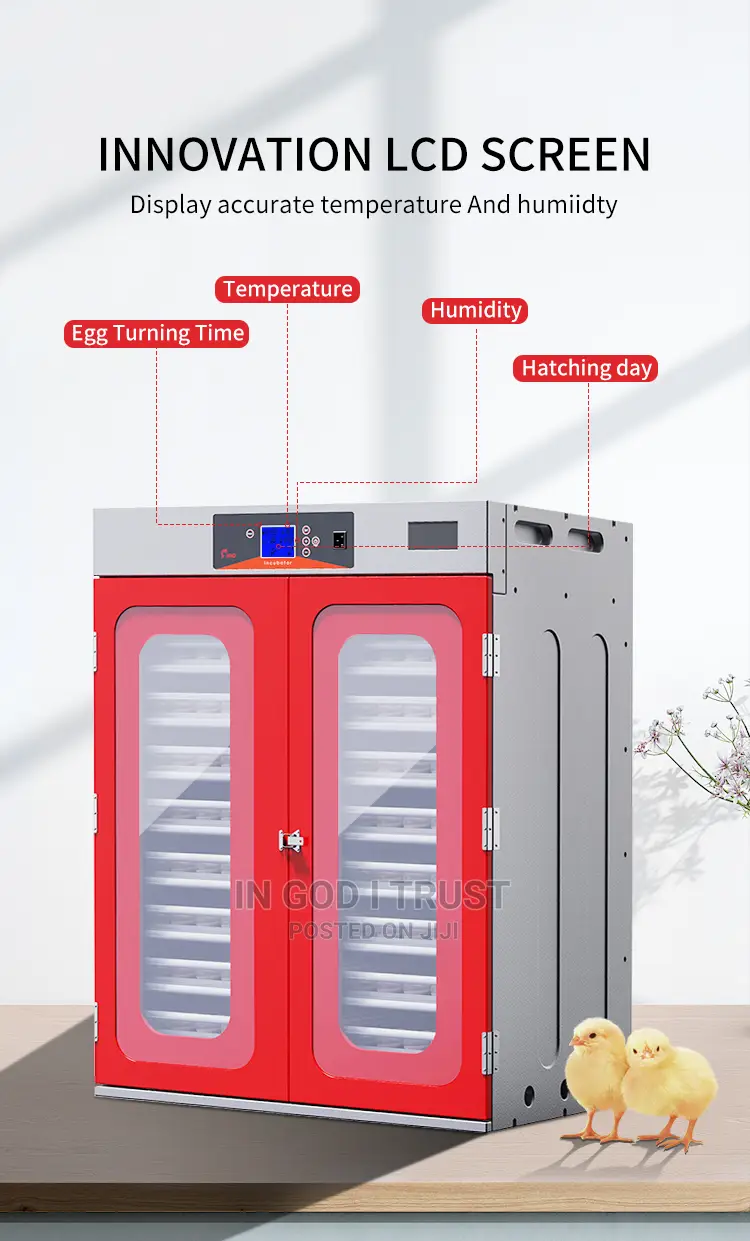 HHD Full Automatic 1232 Poultry Egg Incubator