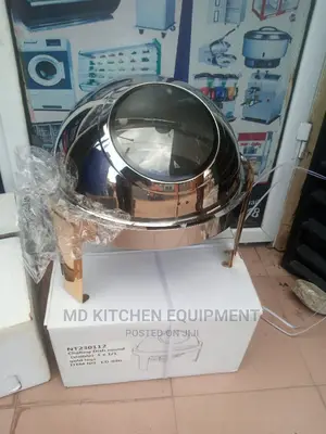 Industrial Round Chaffing Dishe