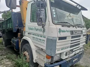 Scania 93 Hiab 2002 White