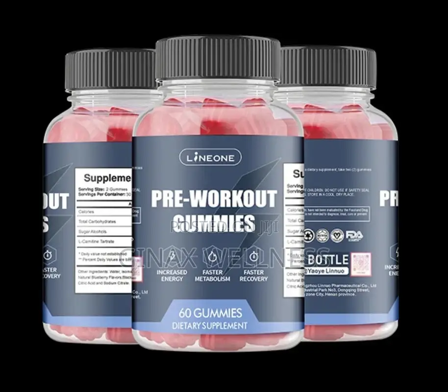 Pre-Workout Gummies With L-Carnitine