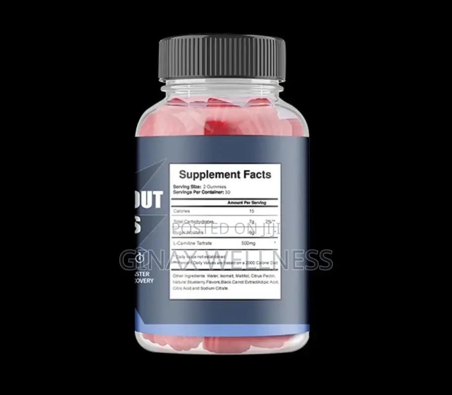 Pre-Workout Gummies With L-Carnitine