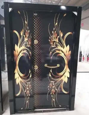 Designed Front Door, Glass