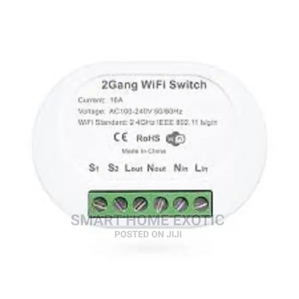 Smart Wifi Mini 2ch Switch