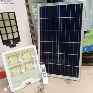 200W Solar Flood Light for Outdoor or Indoor Lighting