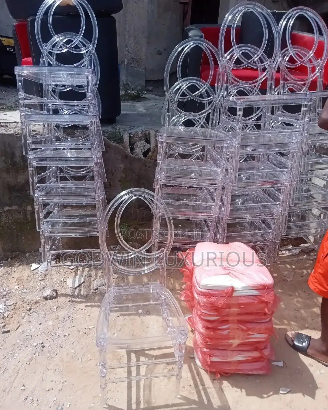 Clear Dior Chairs