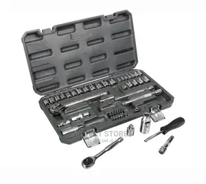 Halfords 1/4" and 3/8" Drive Metric 50 Piece Socket Set