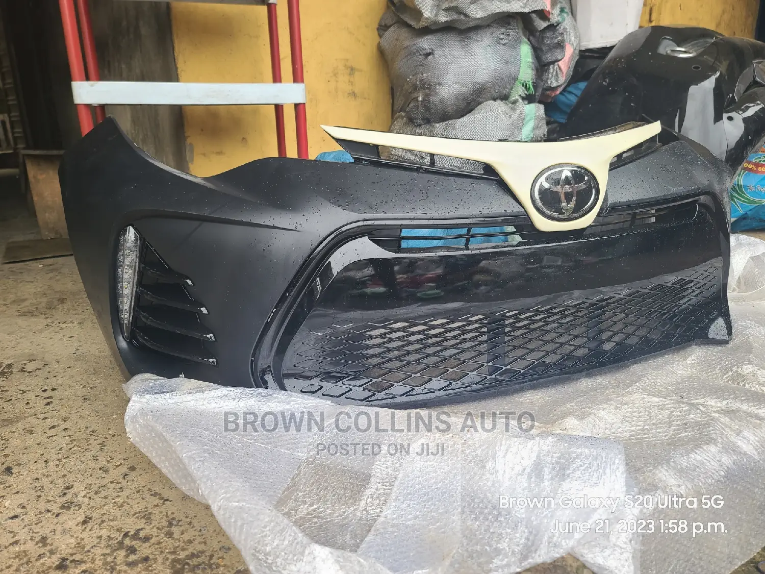 Complete Front Bumper Toyota Corolla 2016-2018