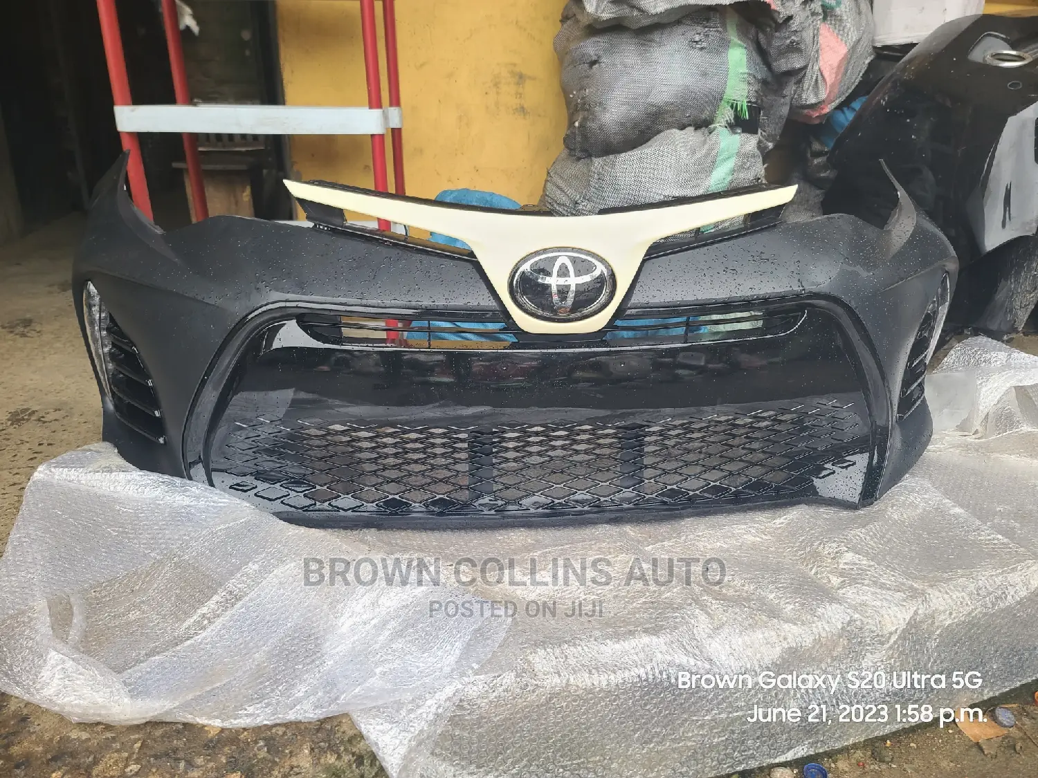 Complete Front Bumper Toyota Corolla 2016-2018