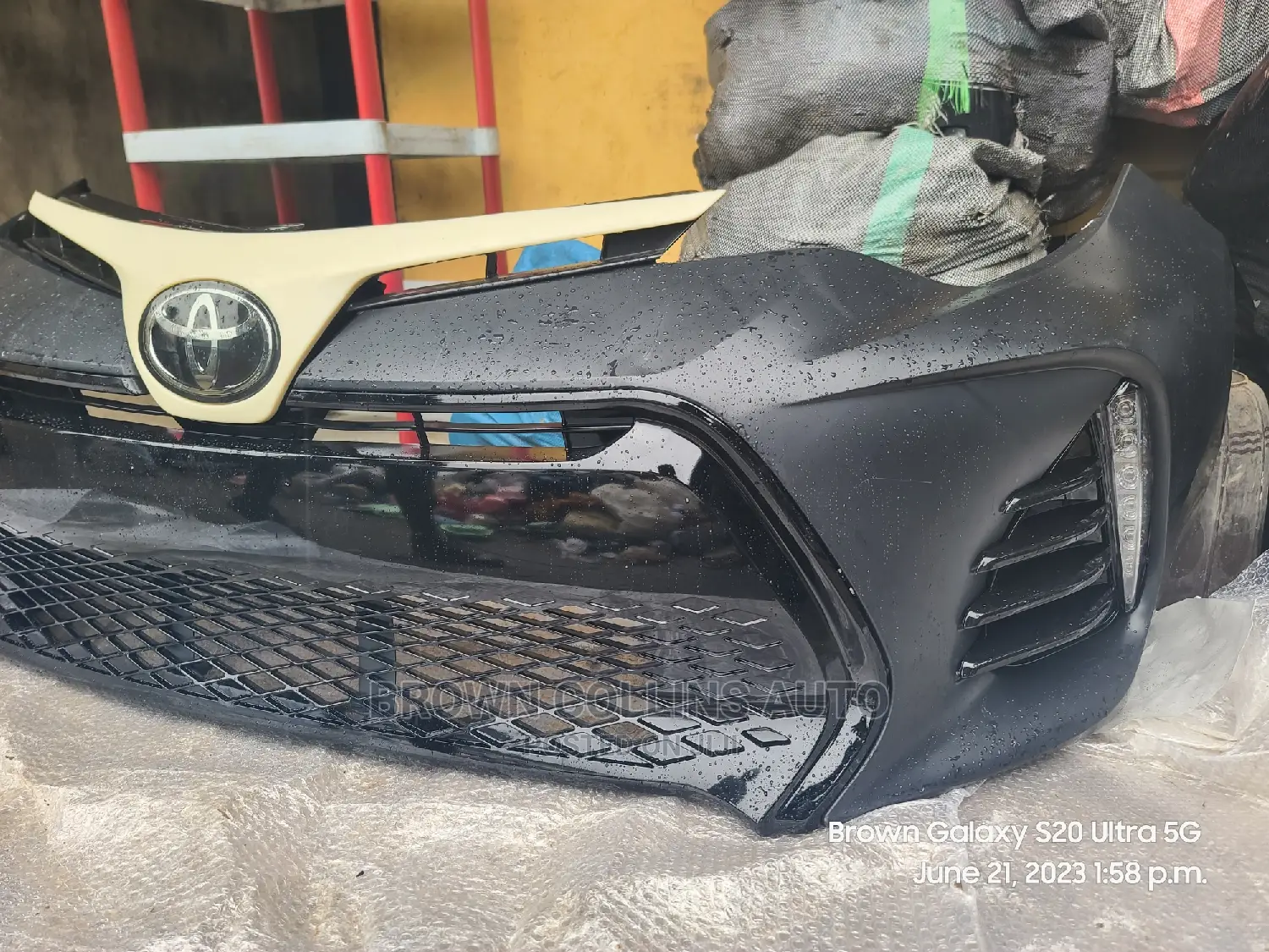 Complete Front Bumper Toyota Corolla 2016-2018