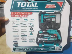 115pcs Set of Tool Box With Drilling Machine