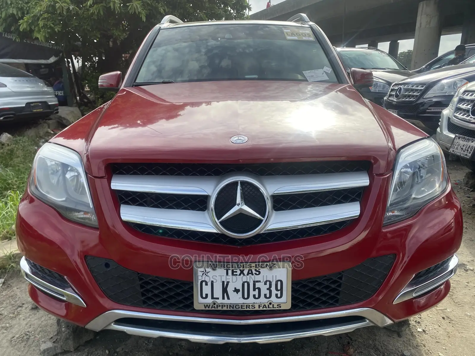 Mercedes-Benz GLK-Class 2015 Red