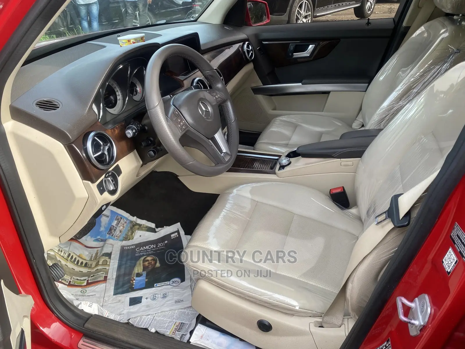 Mercedes-Benz GLK-Class 2015 Red