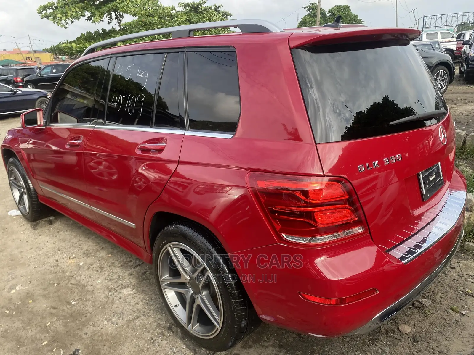 Mercedes-Benz GLK-Class 2015 Red