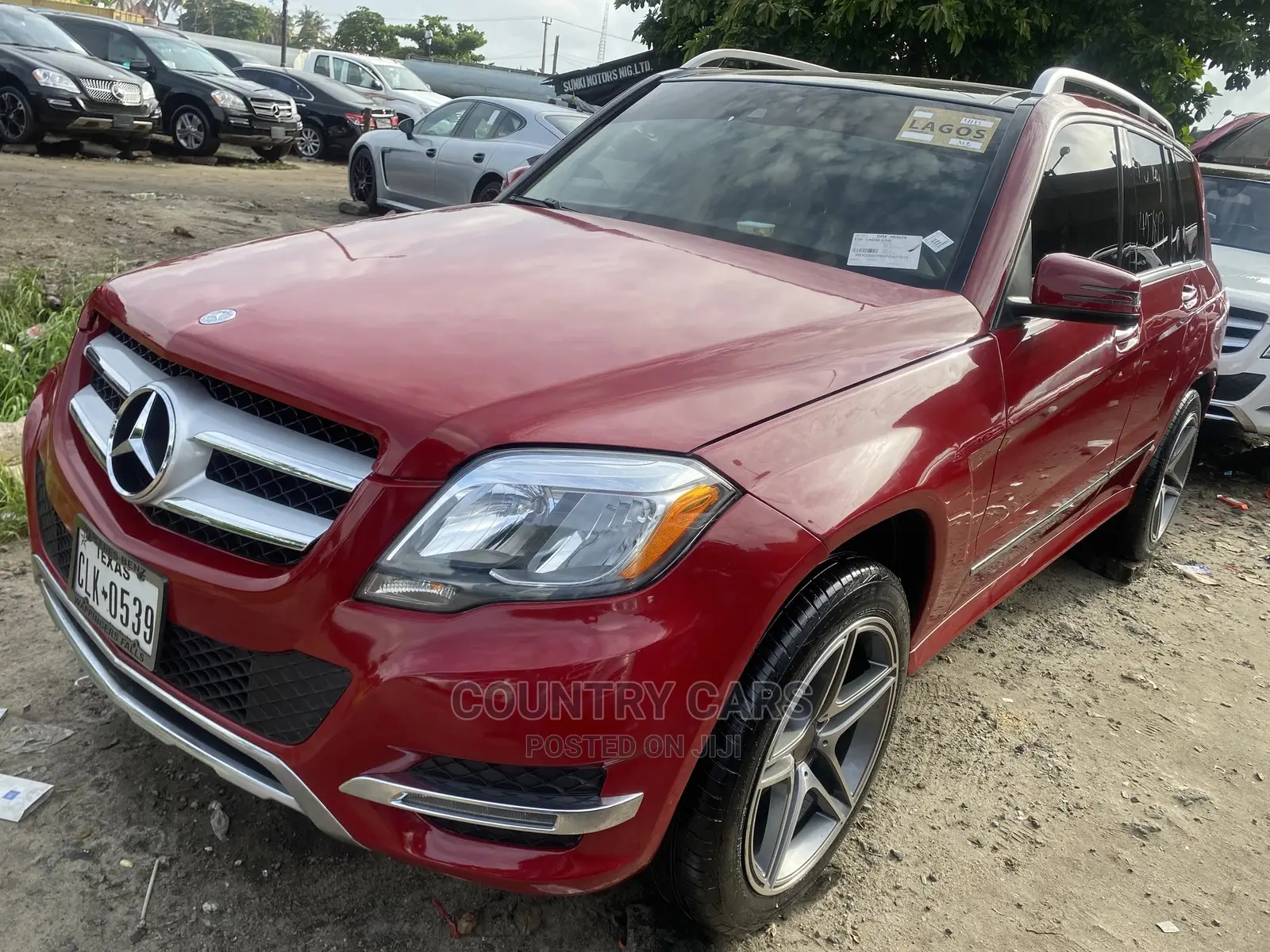 Mercedes-Benz GLK-Class 2015 Red