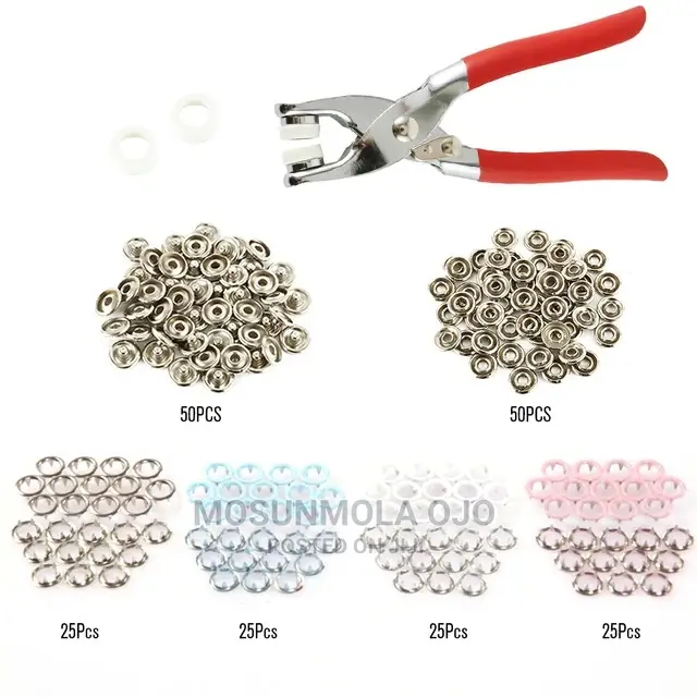 Metal Press Button Plier Tool