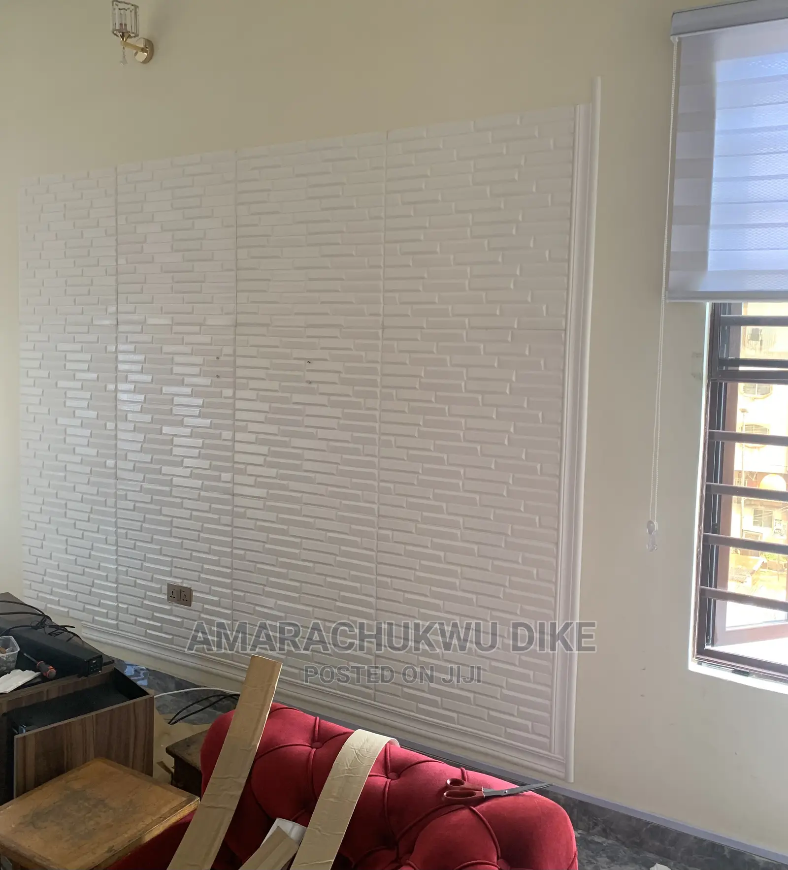 3d Thickened Self Adhesive Foam Wallpaper Wall Sticker