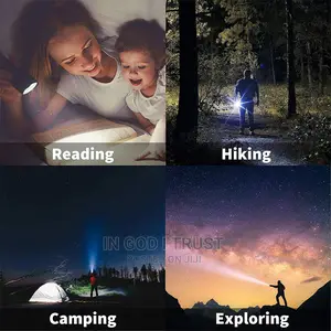 High Power Camp Waterproof Flash Light Set