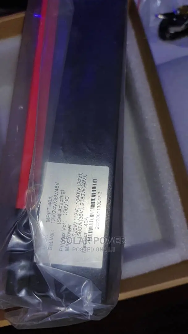 Ipandee High Efficiency MPPT 40ah