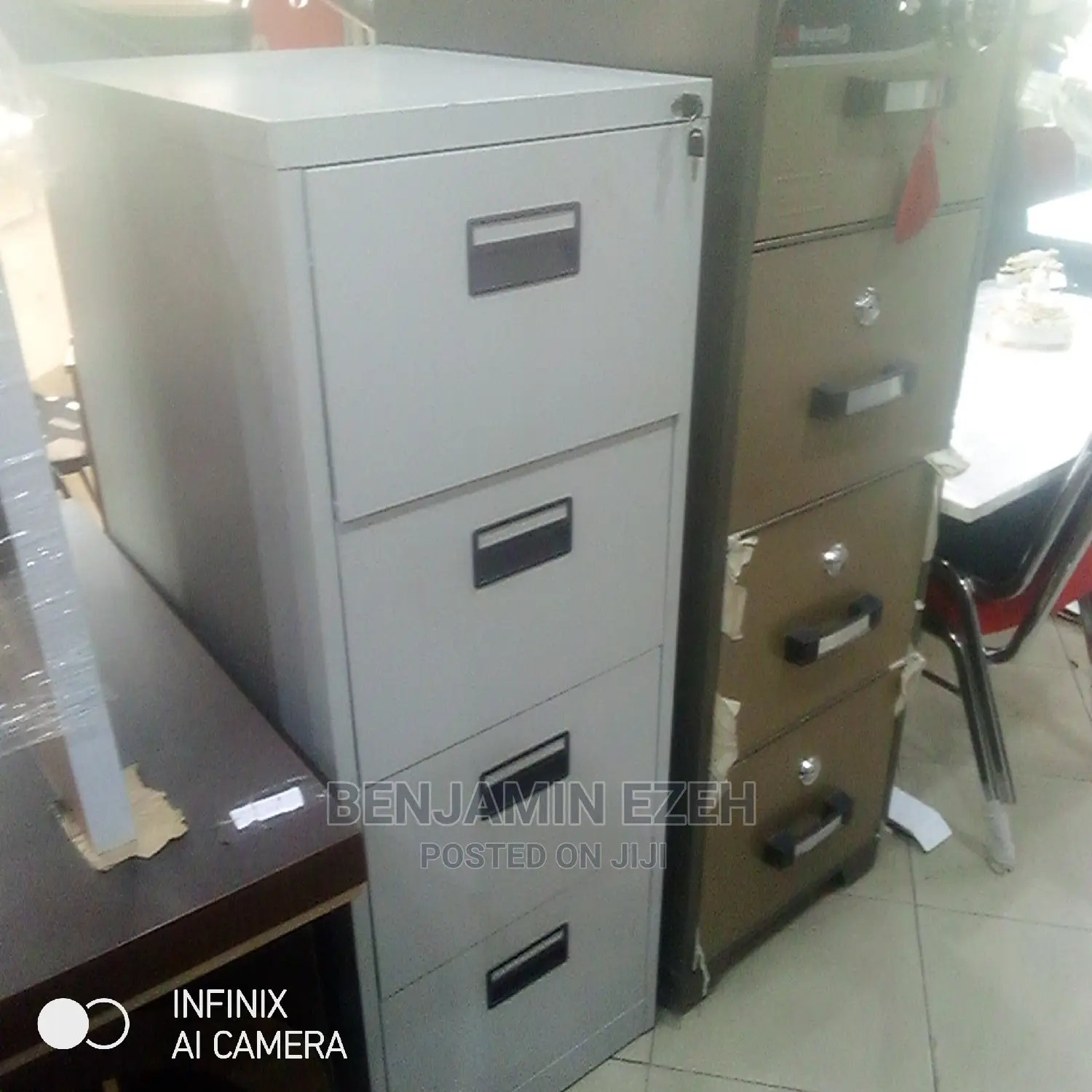 Office Safe and Cabinet