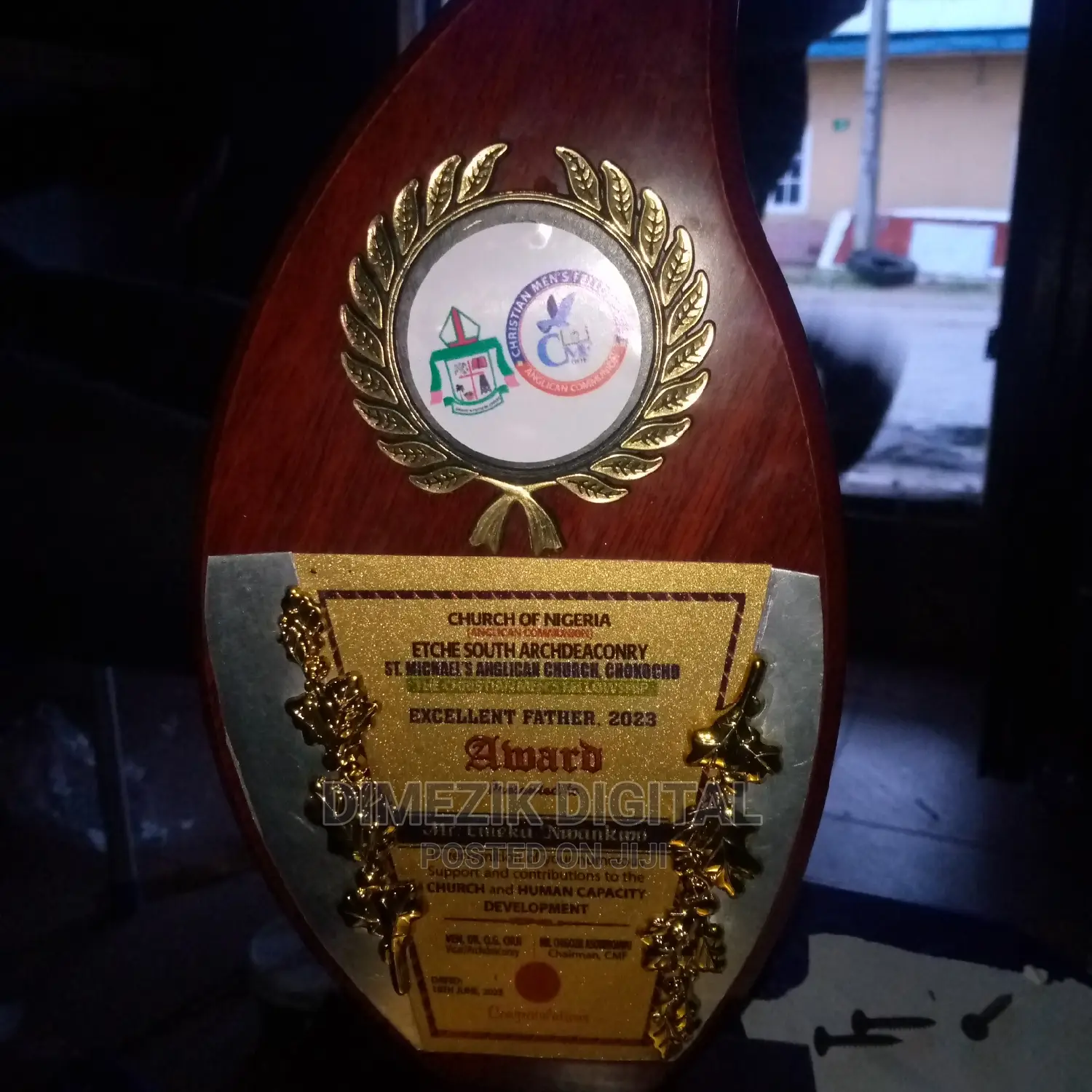 Best Quality Awards Plaque