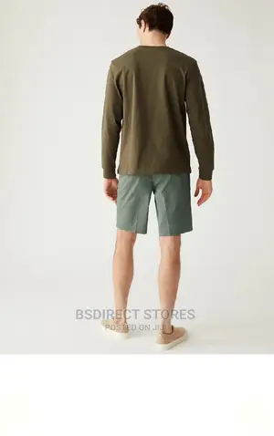 Marks And Spencer Green 36in Super Lightweight Stretch Chino