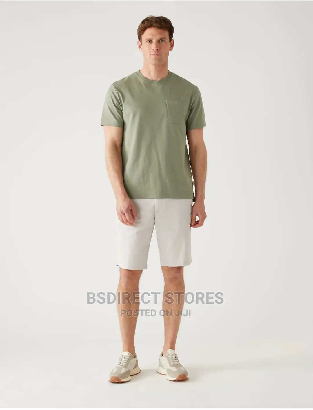 Marks and Spencer Natural Super Lightweight Stretch Chino
