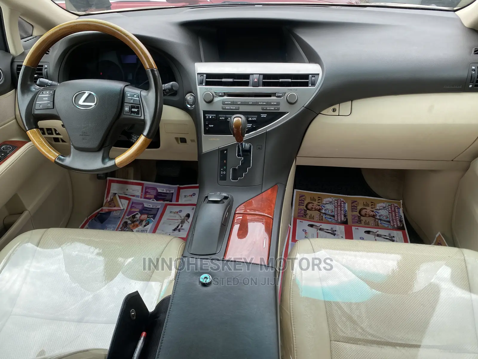 Lexus RX 350 2010 Gold