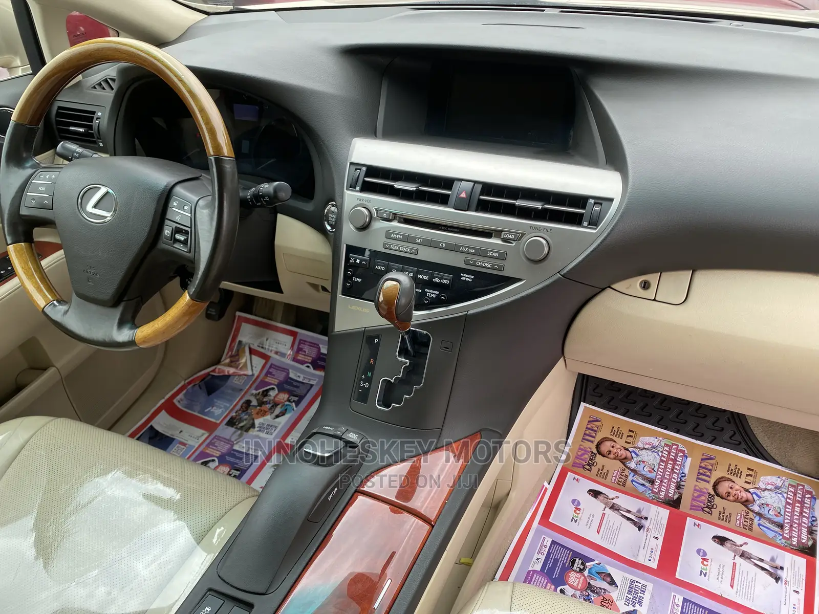 Lexus RX 350 2010 Gold