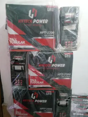 Hyteck Power 220ah Tubular Battery