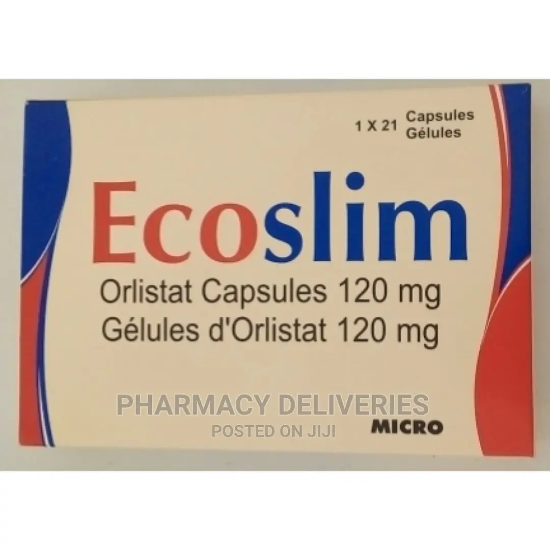Ecoslim Orlistat 120mg Capsules – Effective Weight Loss Support