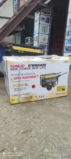 Firman 3.5KVA 100% Copper Key Starter Generator | SPG-4000E2