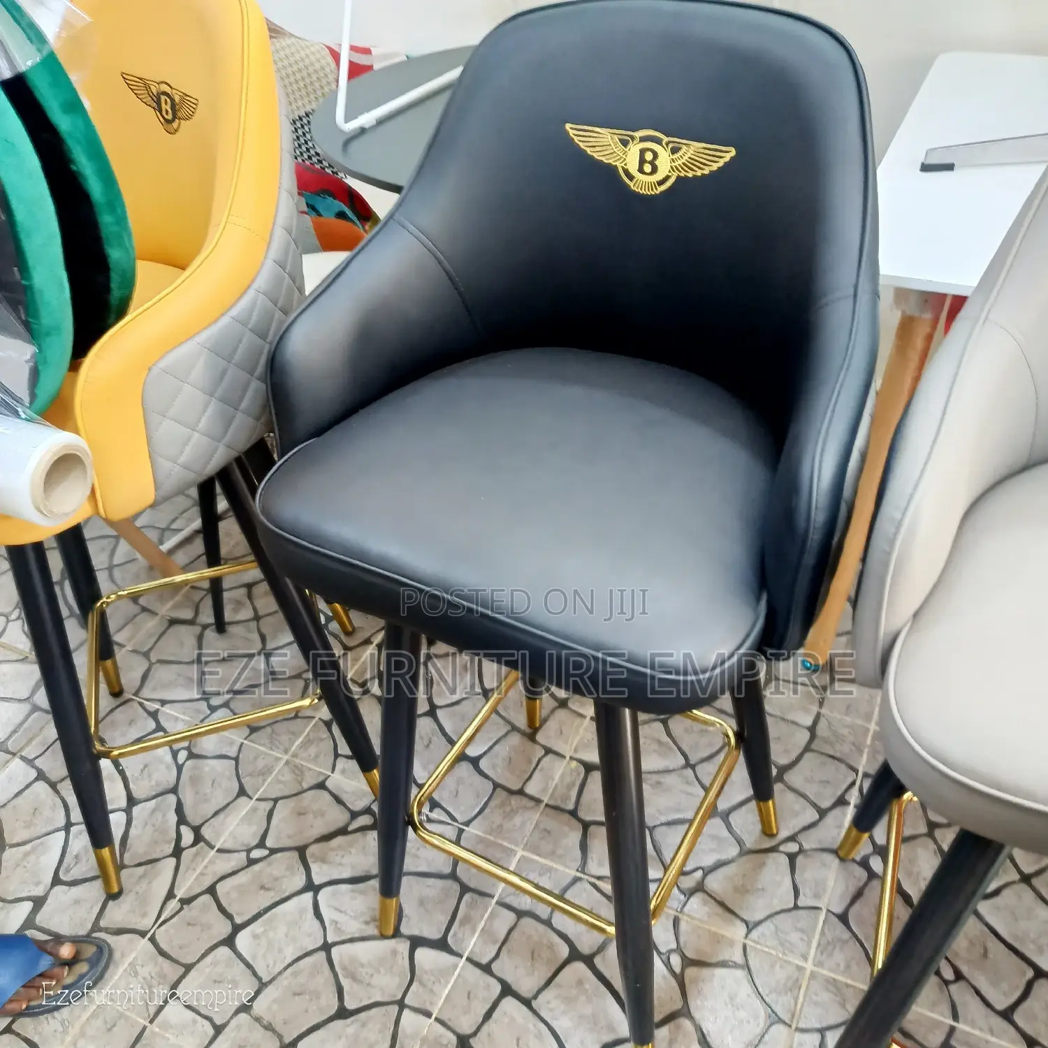 Long Legs Cushion Counter Stools