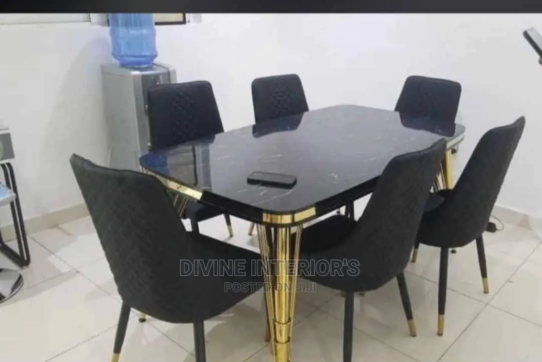 Wooden Dinning Sets With Pinned Base