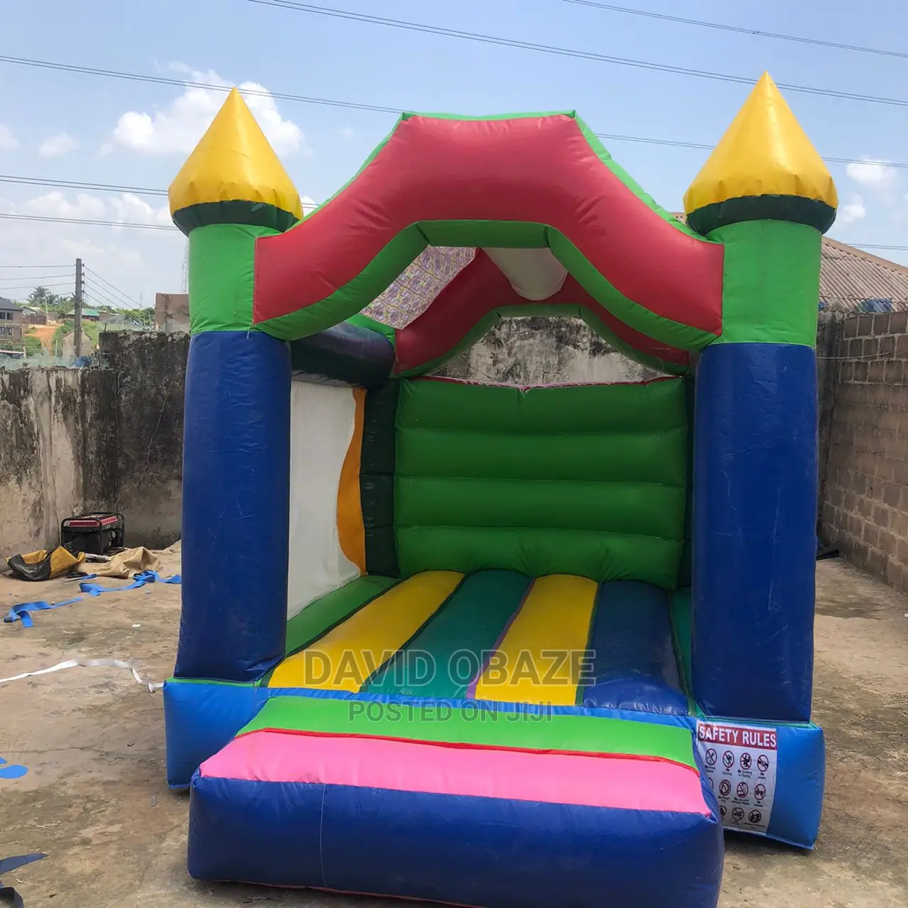 Bouncy Castle Party Size