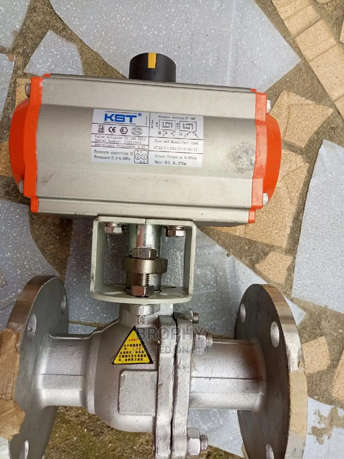 Pneumatic Flange Ball Valve