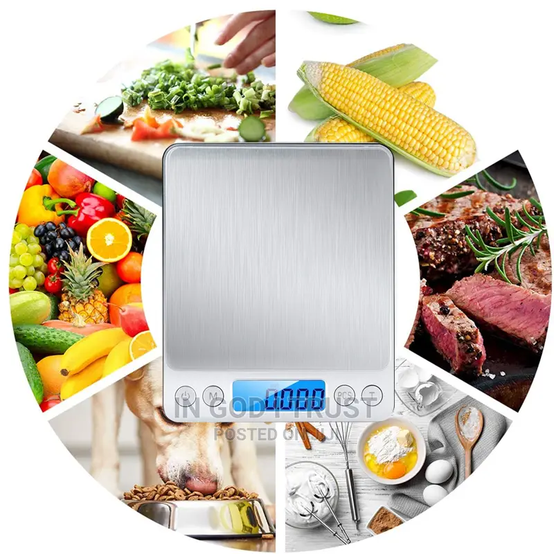 AIRMSEN Kitchen Precise Digital Electronic Scale 3kg(0.1g)