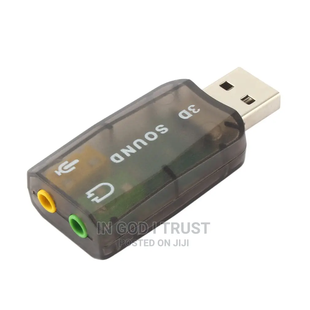 External Usb Sound Card Adapter