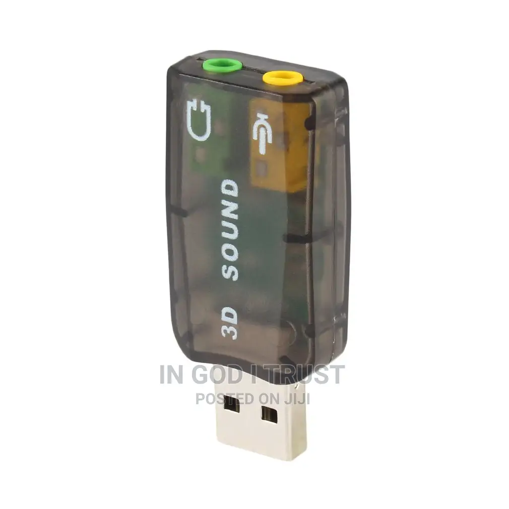 External Usb Sound Card Adapter