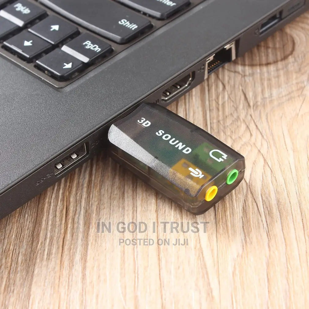External Usb Sound Card Adapter