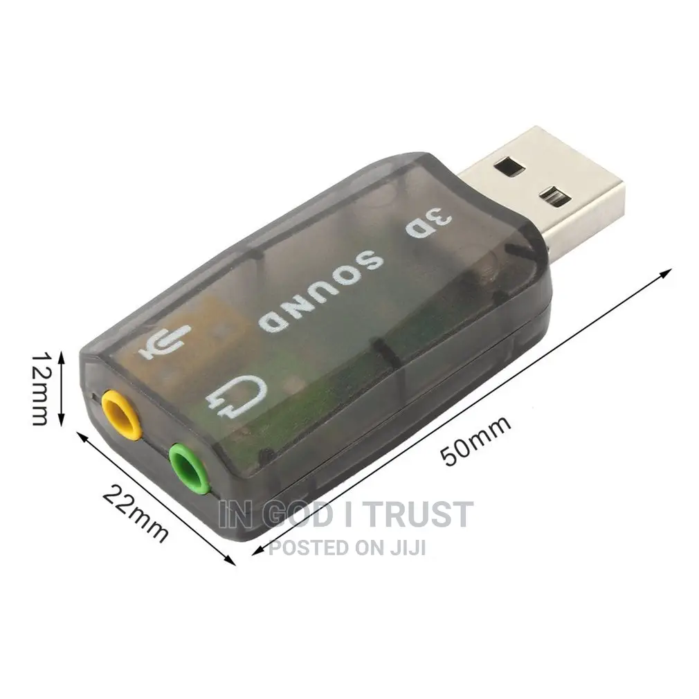 External Usb Sound Card Adapter