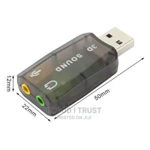External Usb Sound Card Adapter