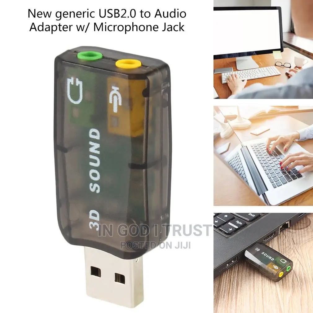 External Usb Sound Card Adapter