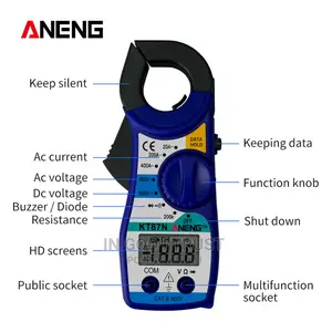 ANENG KT87N Digital Multimeter Amper Clamp