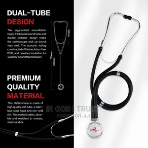 Sinocare Portable Dual Head Stethoscope