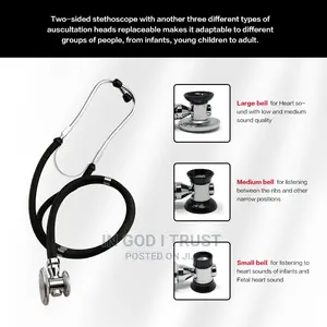 Sinocare Portable Dual Head Stethoscope