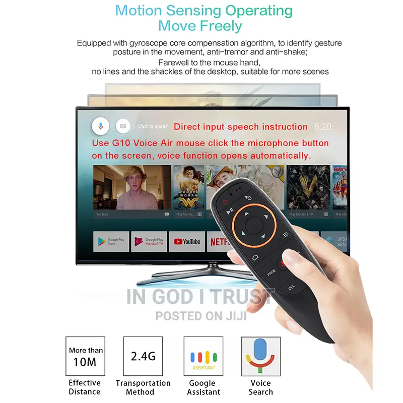 2.4G Wireless Mini Keyboard With Gyroscope G10