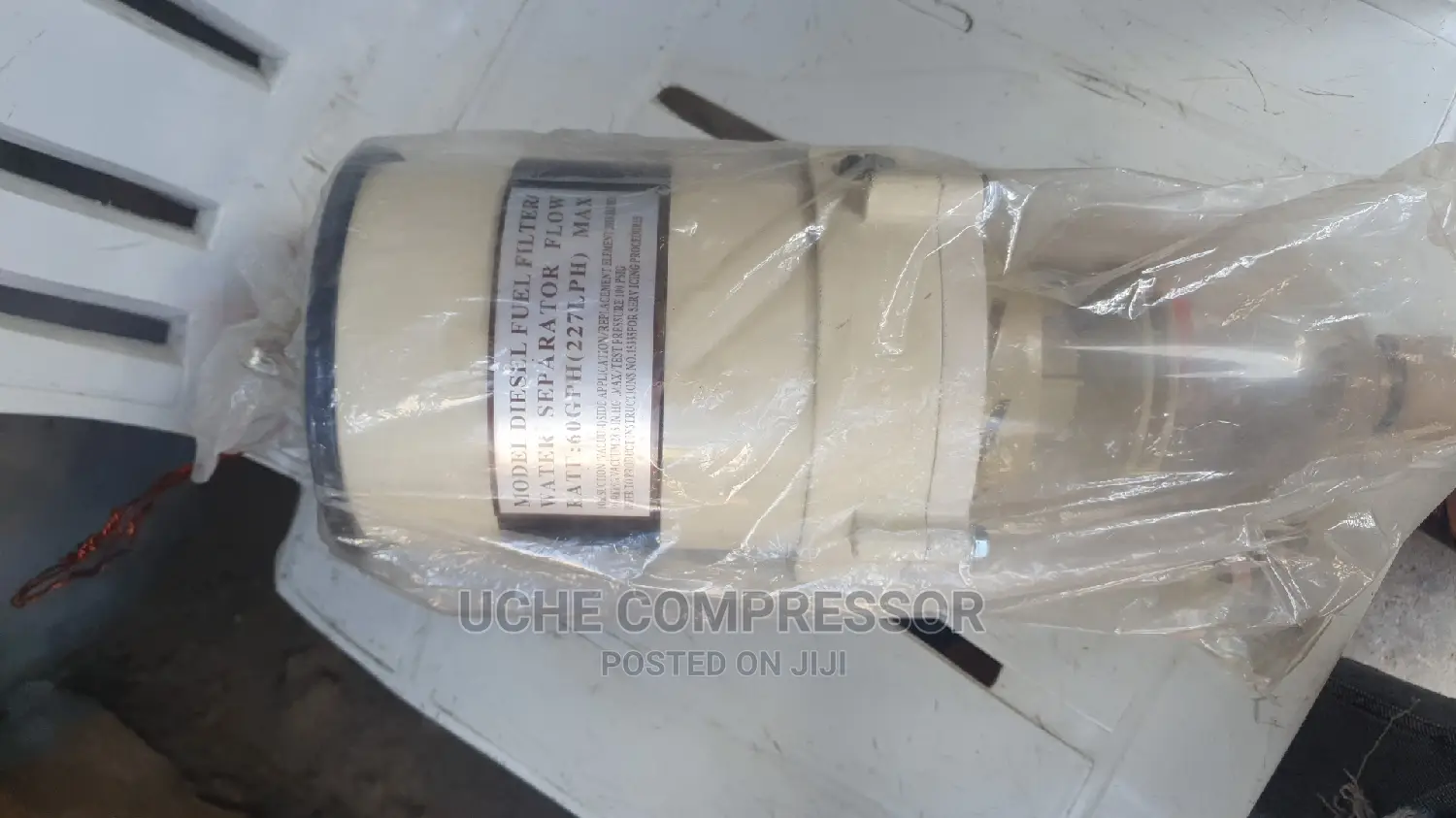 Diesel Filter/Water Seperator Flow