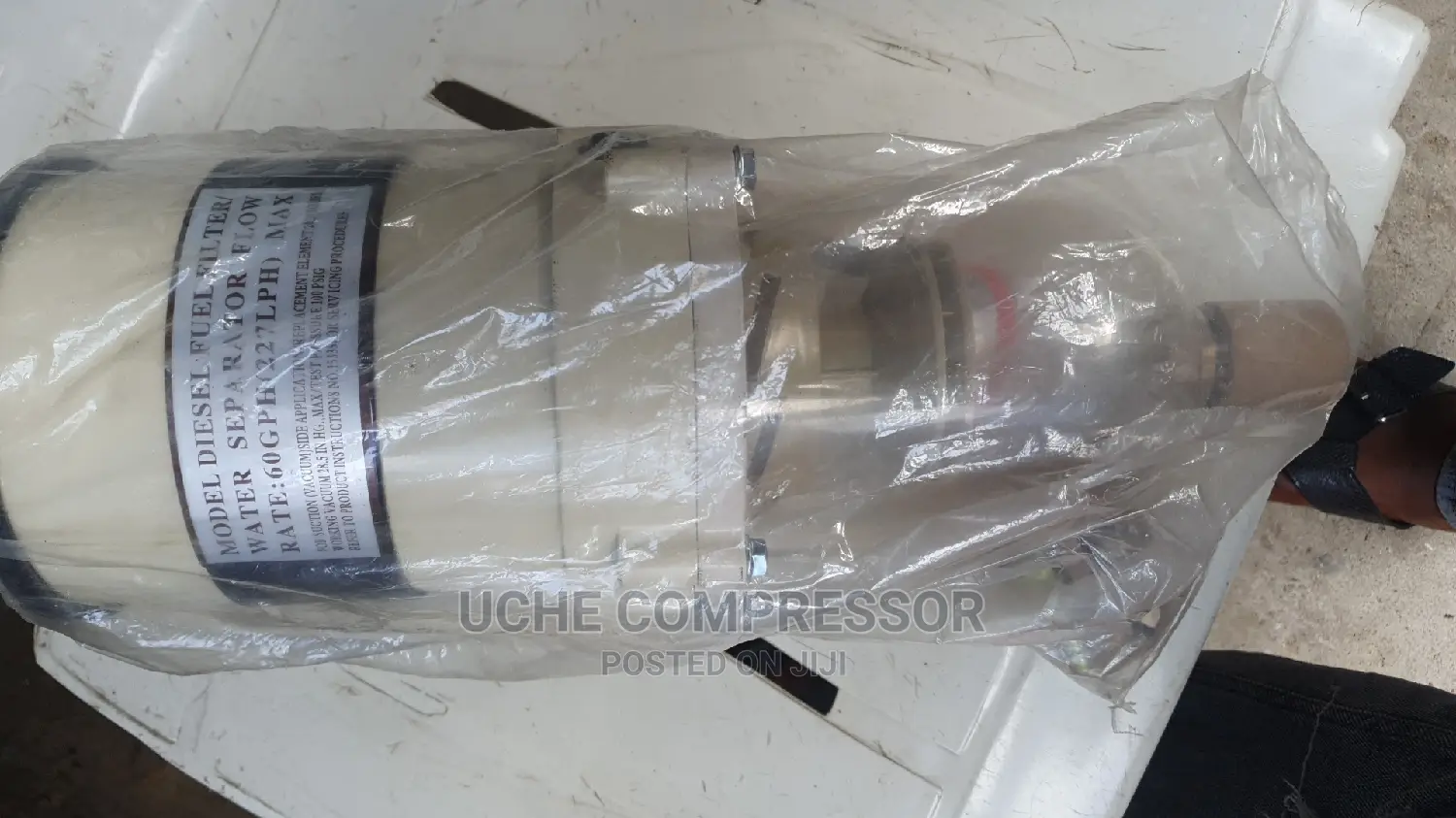Diesel Filter/Water Seperator Flow