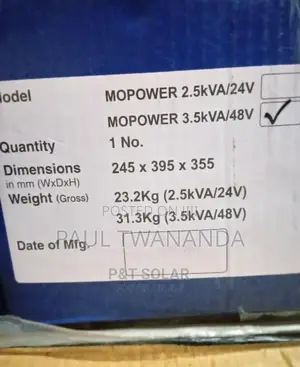 3.5kva Mopower Inverter